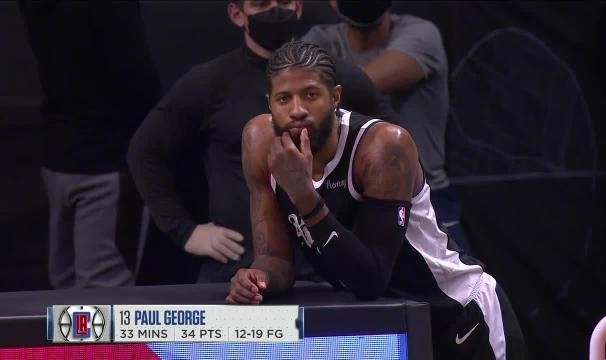 glow-kaiyun.com-状态火热却只能作壁上观 快艇输球乔治有心无力